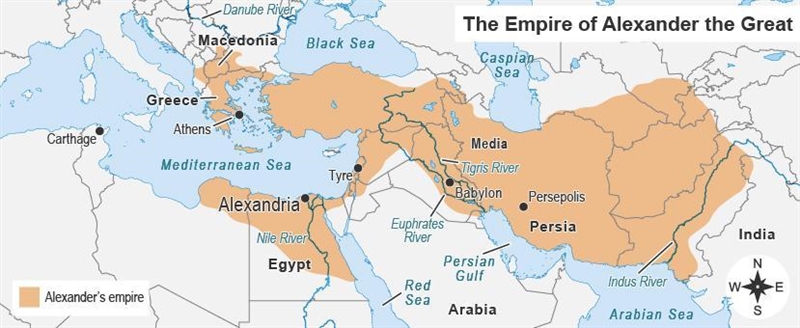 How did the location of Alexandria affect Hellenistic culture? Its location on the-example-1