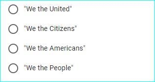 The idea of self-government is in the first three words of the Constitution. What-example-1