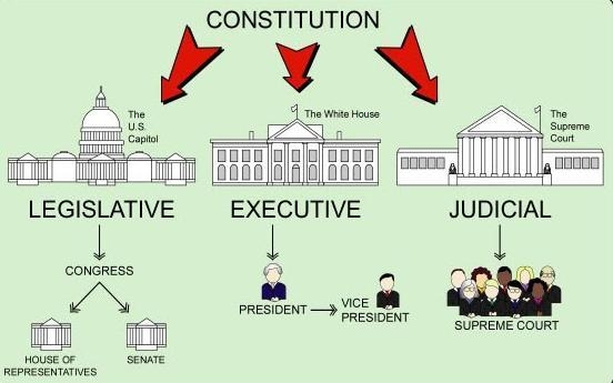 Which principle of the U.S. Constitution is illustrated in the image shown?-example-1