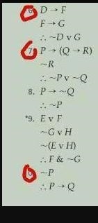 Use the rules of inference and replacement to construct a proof.. philosophy: college-example-1