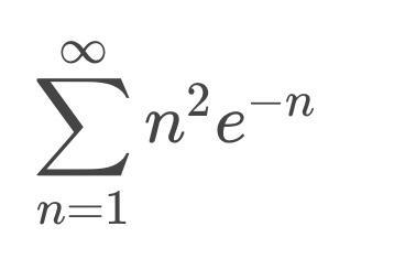 Need step by step solution. Check the convergence of the given series.-example-1