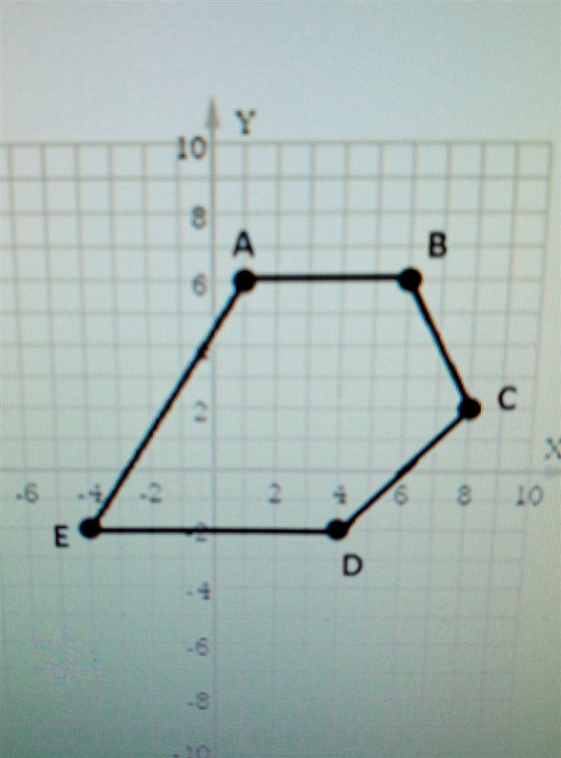 1 Find the length of the side CD in the pentagon ABCDE.-example-1