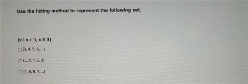 Use the listing method to represent the following set. picture attached-example-1