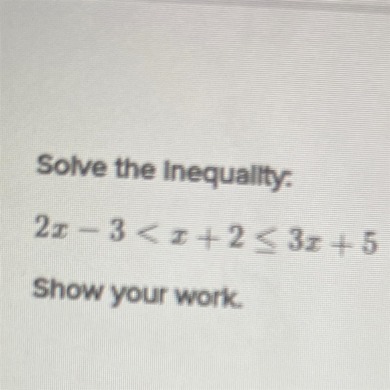 2x-3 And it say show your work-example-1