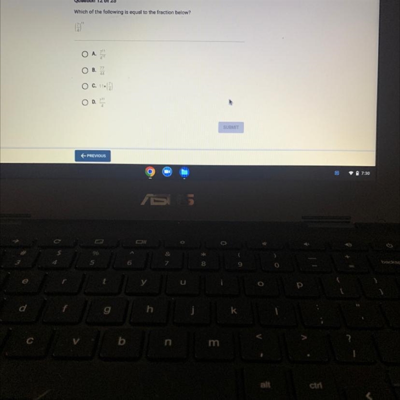 Which of the following is equal to the function below?-example-1