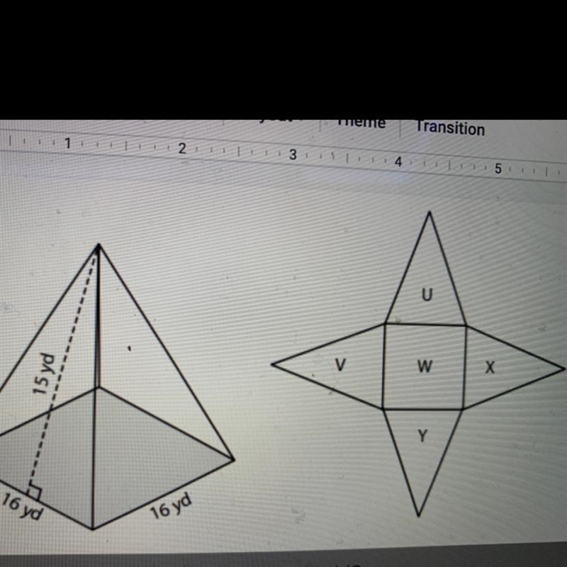 What is the total surface area? After that, add and then put in subscript. Label the-example-1