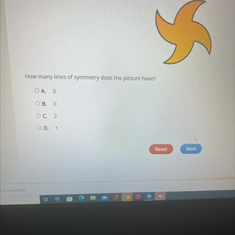 How many lines of symmetry does the picture have ?-example-1