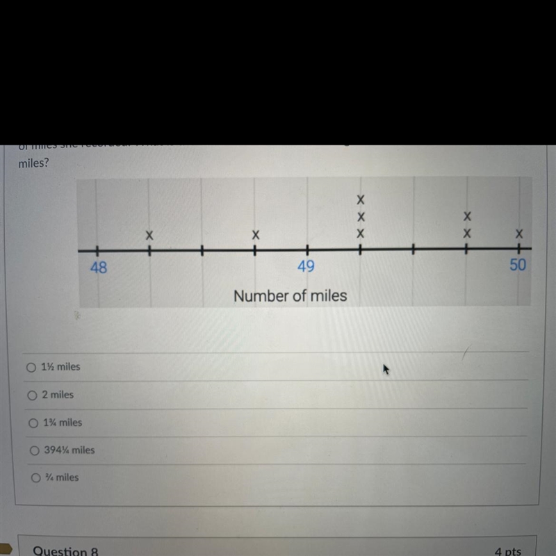 Hannah went on a bike ride on Saturday and Sunday every weekend in November. She recorded-example-1