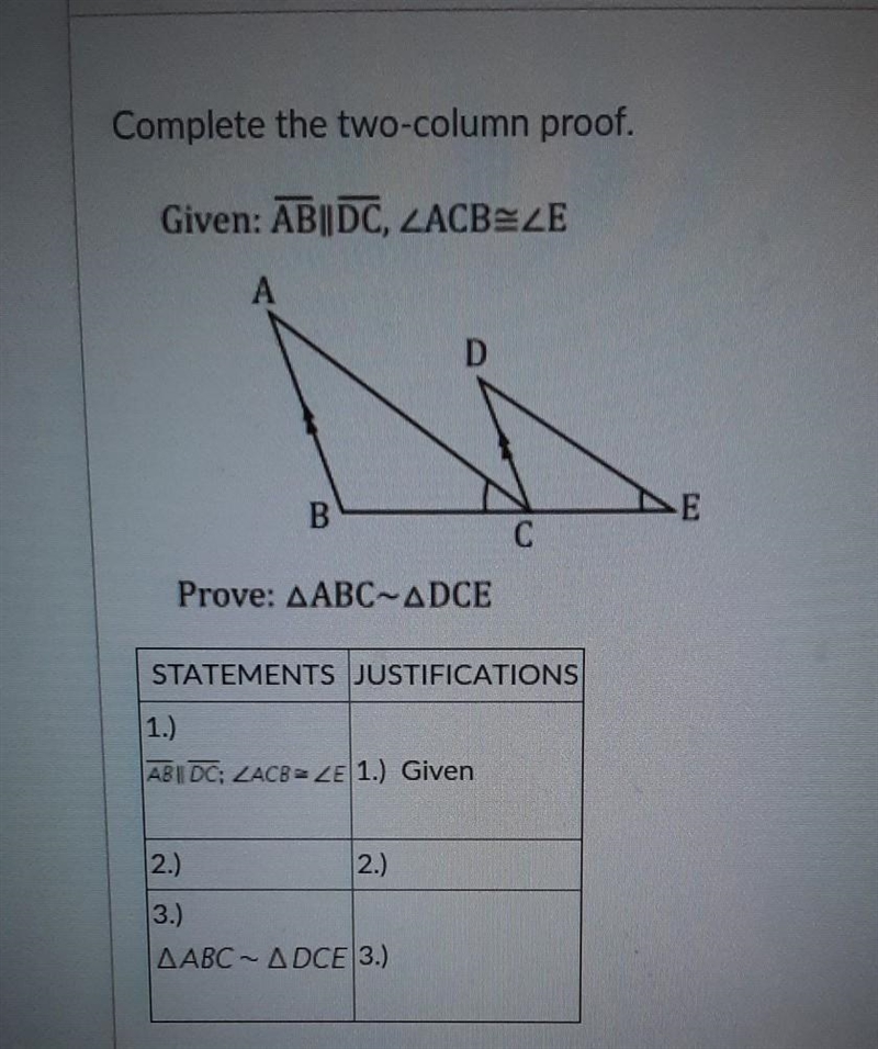 help me with geometry proof, pls I did really bad on this homework and I need help-example-1