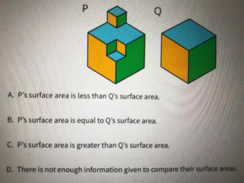 Polyhedron P is á cube with a cornerremoved and relocated to the top ofP. Polyhedron-example-1