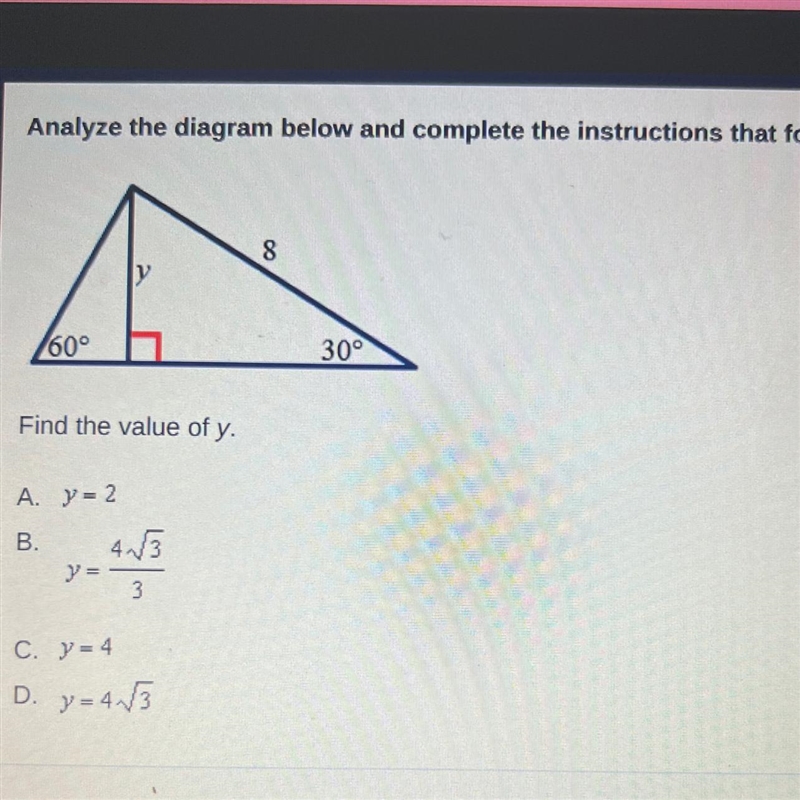 Analyze the diagram below and complete the instructions that follow. 8 Find the value-example-1