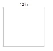 Determine the area of the following shapes. a. 144 in b. 154 in c. 164 in-example-1