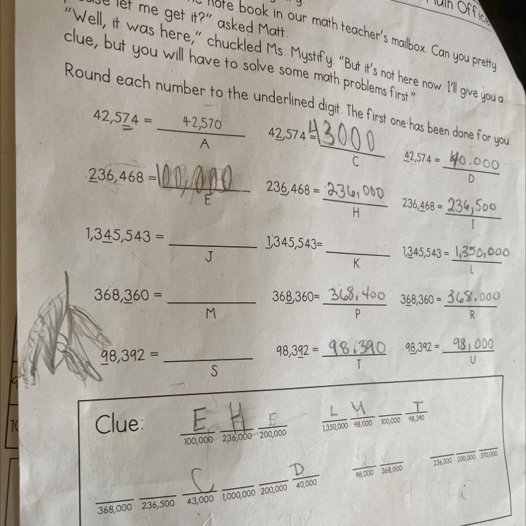 Round to the nearest number so rounding to the nearest number-example-1