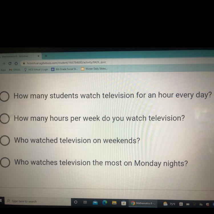 Mike wants to conduct a survey to find how much time the students of his school spent-example-1