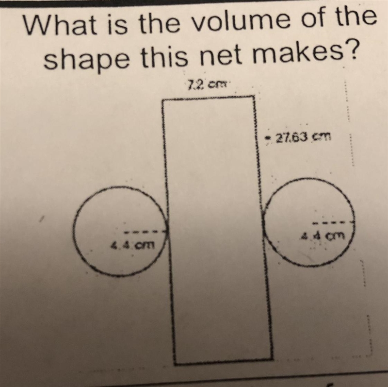 What is the volume of the shape this net makes?-example-1