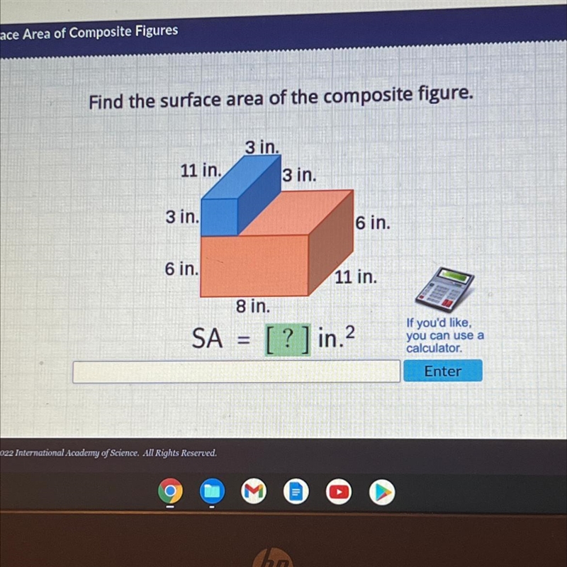 < : Introduction - Surface Area of Composite Figures Peacing Acellus Find the surface-example-1