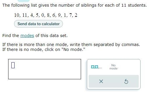 Find the mode of this data set again-example-1