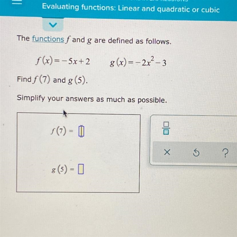 So I am struggling in math and I could use some help to try and get through it-example-1