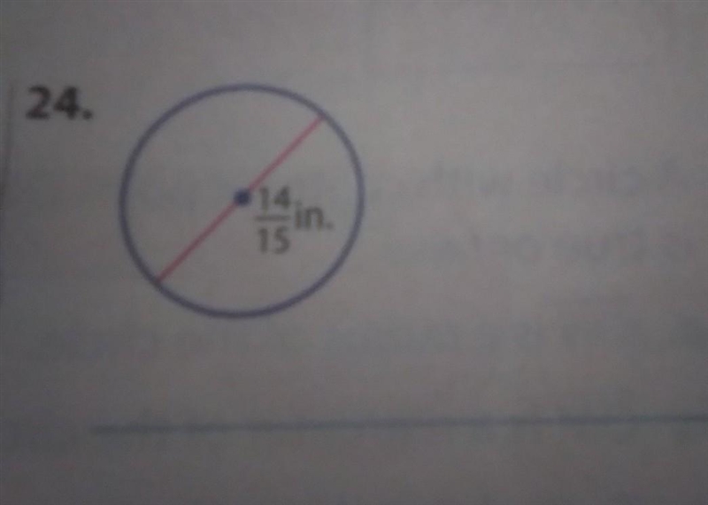 I need help with this.find the circumference circle. Use 3.14 or 22/7 for π-example-1