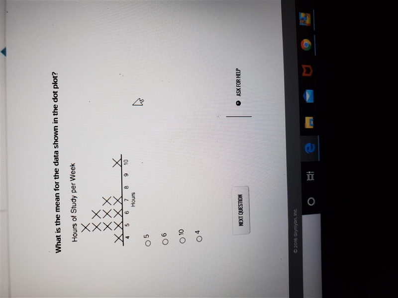 What is the mean for the data showing on the dock clock-example-1