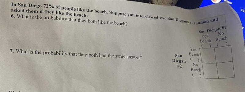 Please help with number 6 and 7-example-1