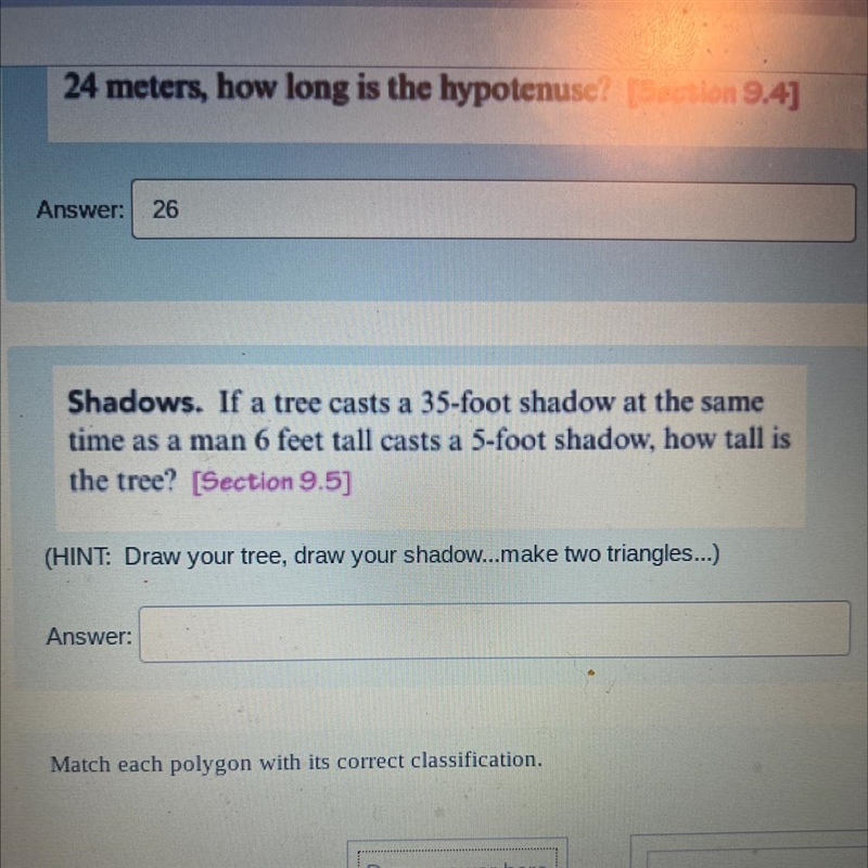 How do I see this up to solve it? 35/6 = x/5? Or am I mix matching it?-example-1