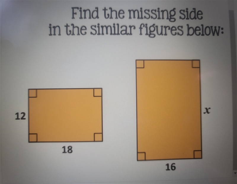 Find the missing side​-example-1