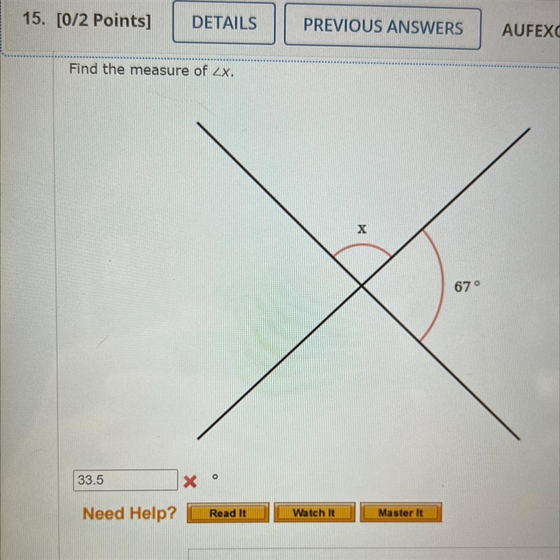 Find the measure of x-example-1