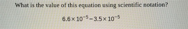 What is the value of this equation using scientific notation-example-1