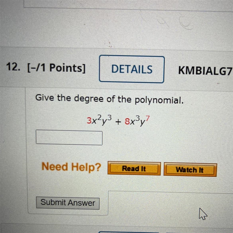 Give the degree of the polynomial-example-1