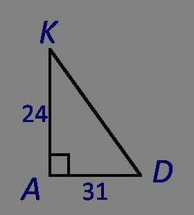 Which of the following is correct based on this picture? A. tanK=3124B. tanD=3124C-example-1