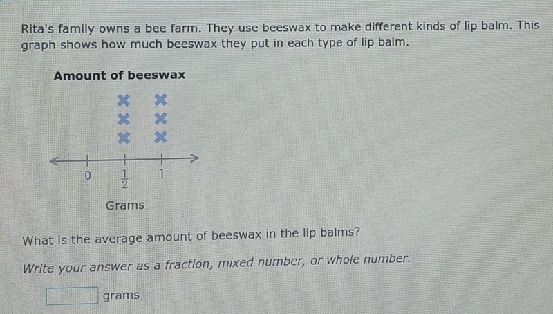 What is the average amount of beeswax in the lip balms?-example-1