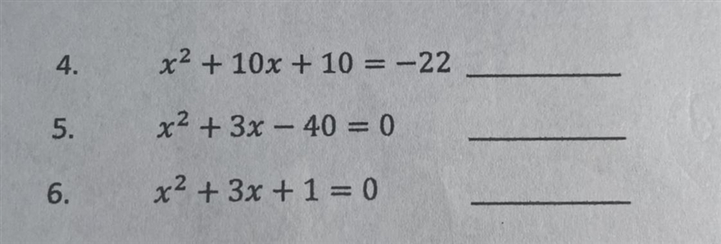 For each of the following equations, say which one (d) has two rational solutions-example-1