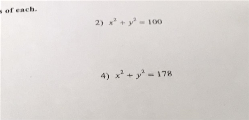 Can anyone identify the center & radius of these-example-1