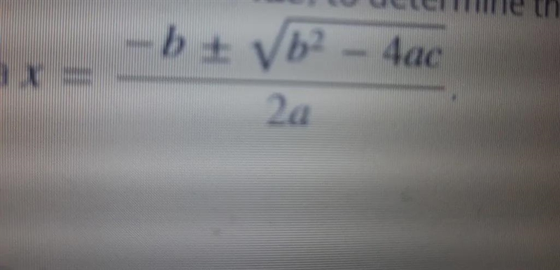 Step 2 of 2 (Step 1, a = 1, b = 7, c = -2)Use the discriminant, b^2 - 4ac, to determine-example-1