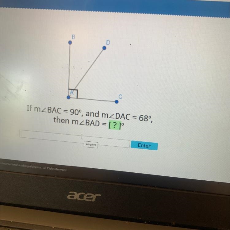 BAIf m/BAC = 90°, and m-example-1