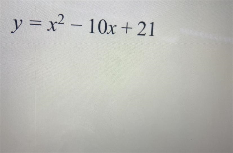 I need help on this It’s changing forms of Quadratics ( use factoring to change from-example-1