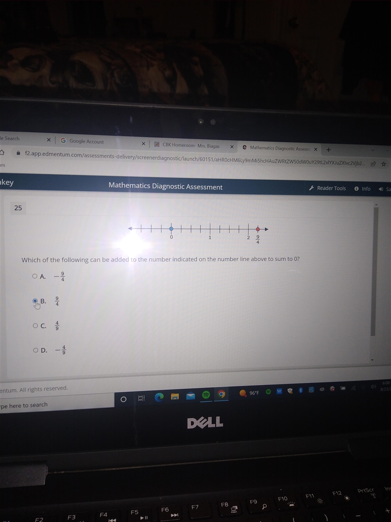 Which of the following can be added to the number indicated on the number line above-example-1