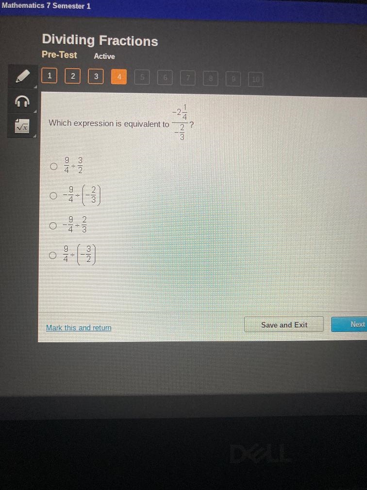 Which expression is equivalent to9 30429O-49 20-13O4 301-(-3)O22COIN | ST-example-1