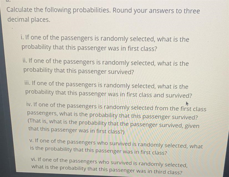 I need to know the probability of each one of the questions thank youu-example-1