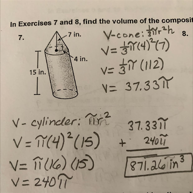 Question 5) The diameter of a sphere with a surface area of 81 pi square yards. Part-example-1