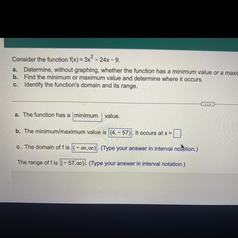 I’m having trouble finding the second box for part B-example-1