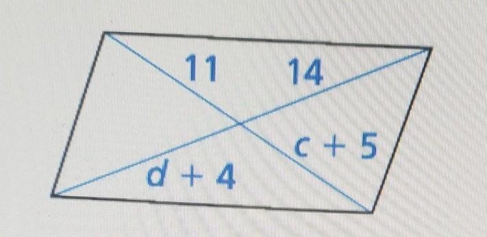 Please help me out! Given the quadrilateral is a parallelogram, please help me write-example-1