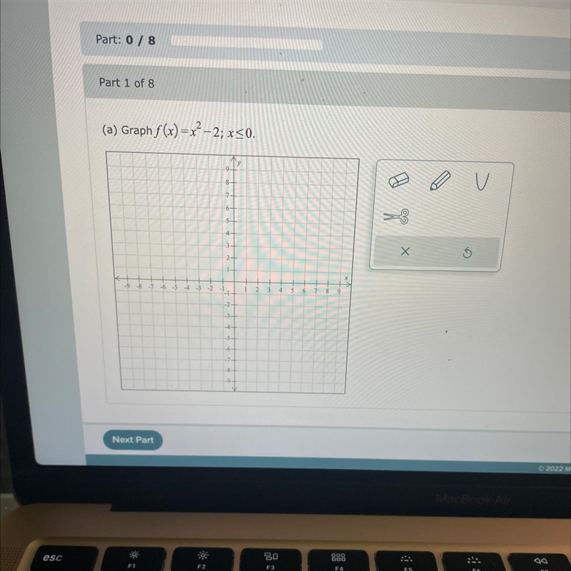 I know that the point is on -2 but I don’t know how to graph it-example-1