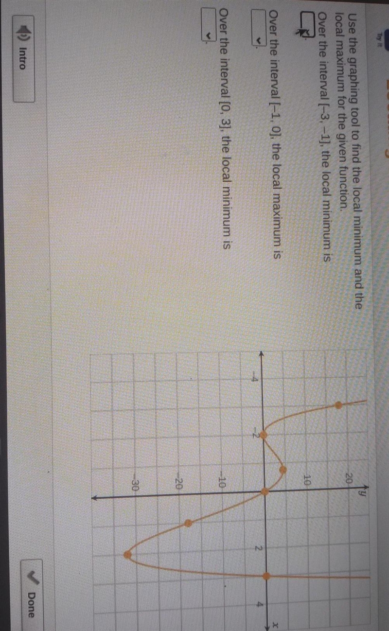 can someone please give me the answerQuestion 1 has the following answers : -3-2-10Question-example-1