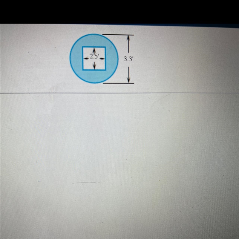 Find the area of the shaded region in the figure. (Type an integer or decimal rounded-example-1