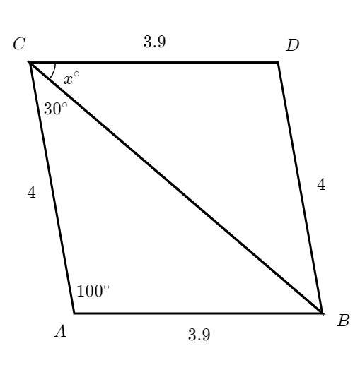 What is the value of x in the figure shown below?-example-1