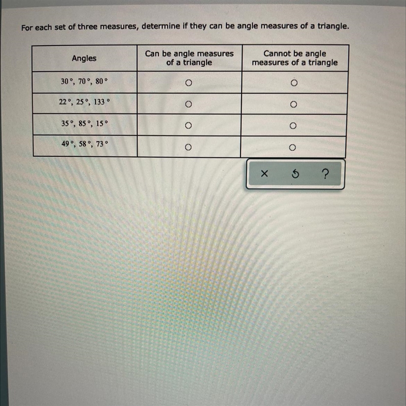 May I please get help with this math please. I need help figuring weather the lengths-example-1