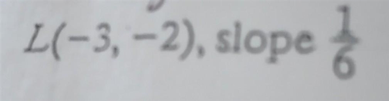 Write an equation of the line with the given slope that contains the giren point.-example-1