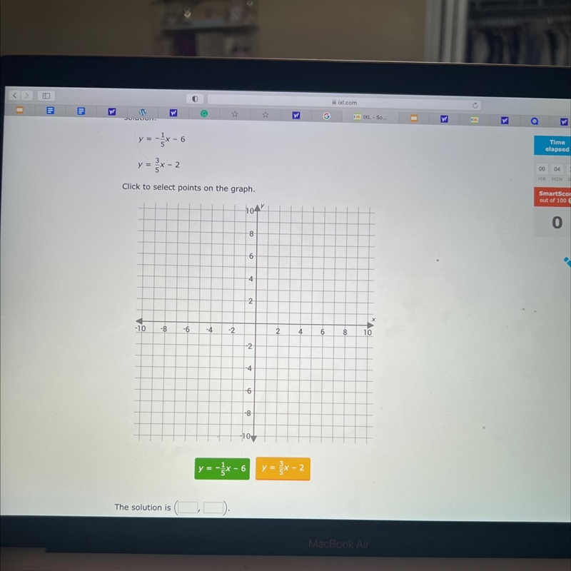 How to graph this and how to solve the equation-example-1